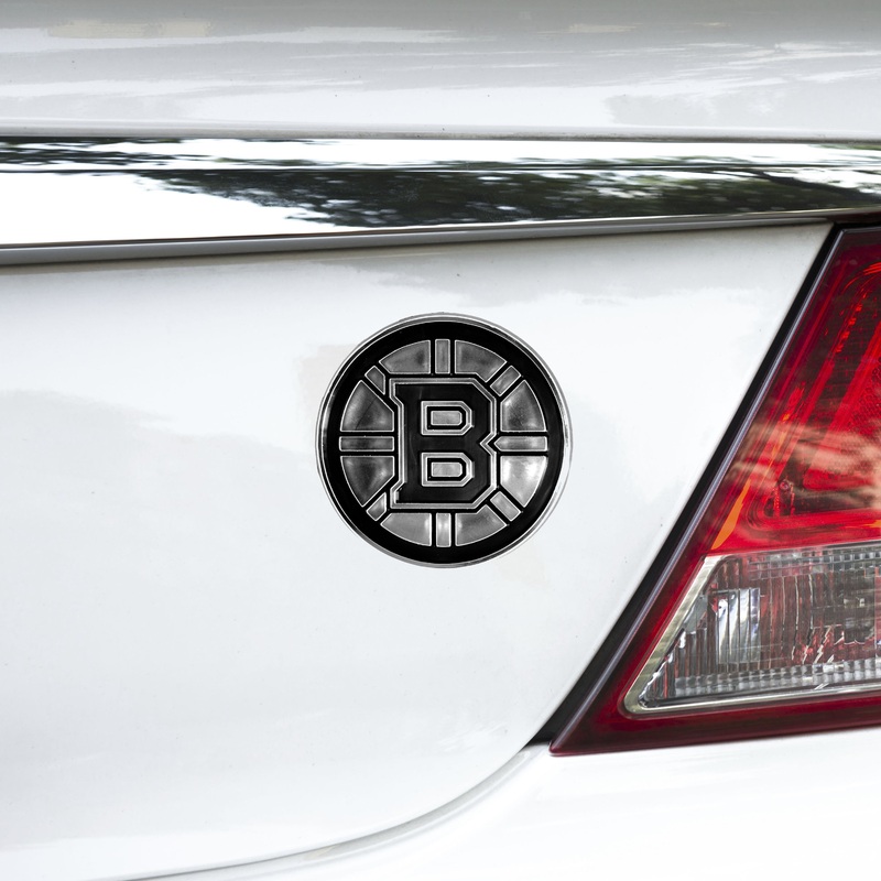 Fanmats Boston Bruins Molded Chrome Plastic Emblem