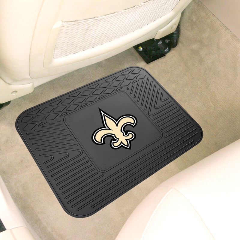 Fanmats New Orleans Saints Back Seat Car Utility Mat – 14 x 17