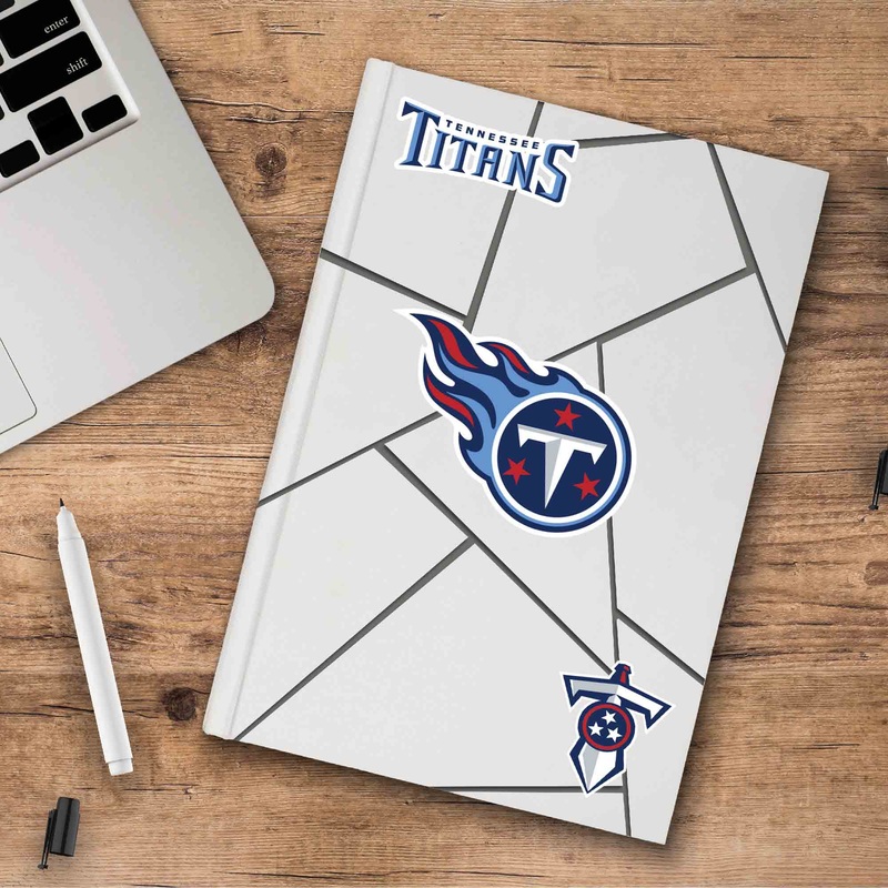 Fanmats Tennessee Titans 3 Piece Decal Sticker Set
