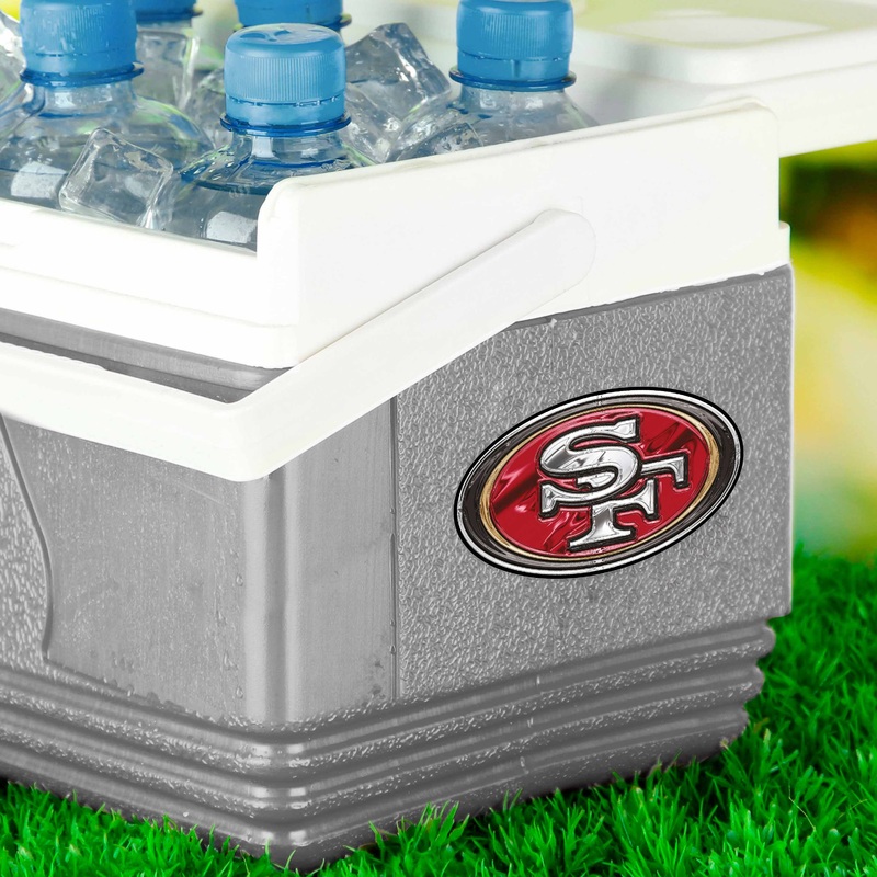 Fanmats San Francisco 49ers 3D Decal Sticker