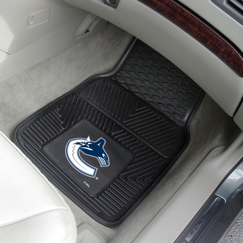 Fanmats Vancouver Canucks Heavy Duty Car Mat Set – 2 Pieces