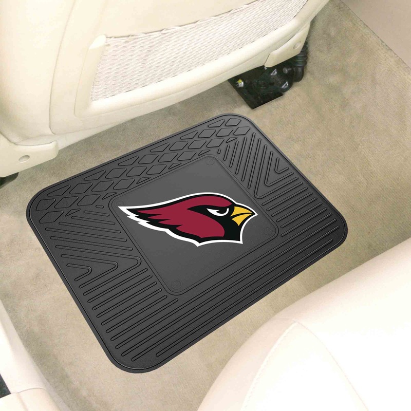 Fanmats Arizona Cardinals Back Seat Car Utility Mat – 14 x 17