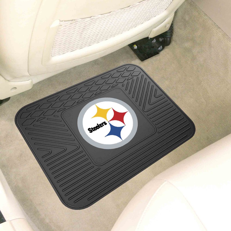 Fanmats Pittsburgh Steelers Back Seat Car Utility Mat – 14 x 17