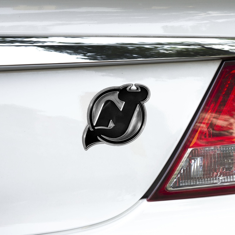 Fanmats New Jersey Devils Molded Chrome Plastic Emblem