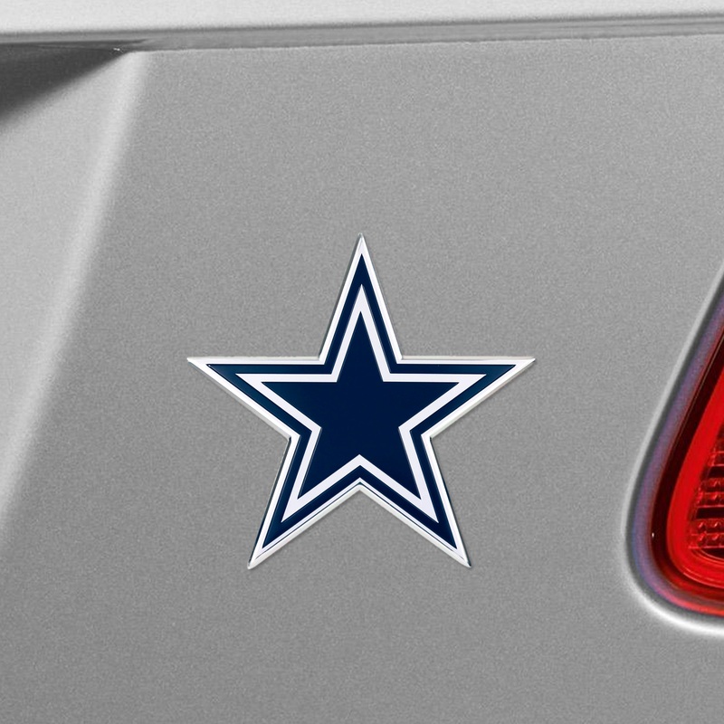 Fanmats Dallas Cowboys Heavy Duty Aluminum Embossed Color Emblem