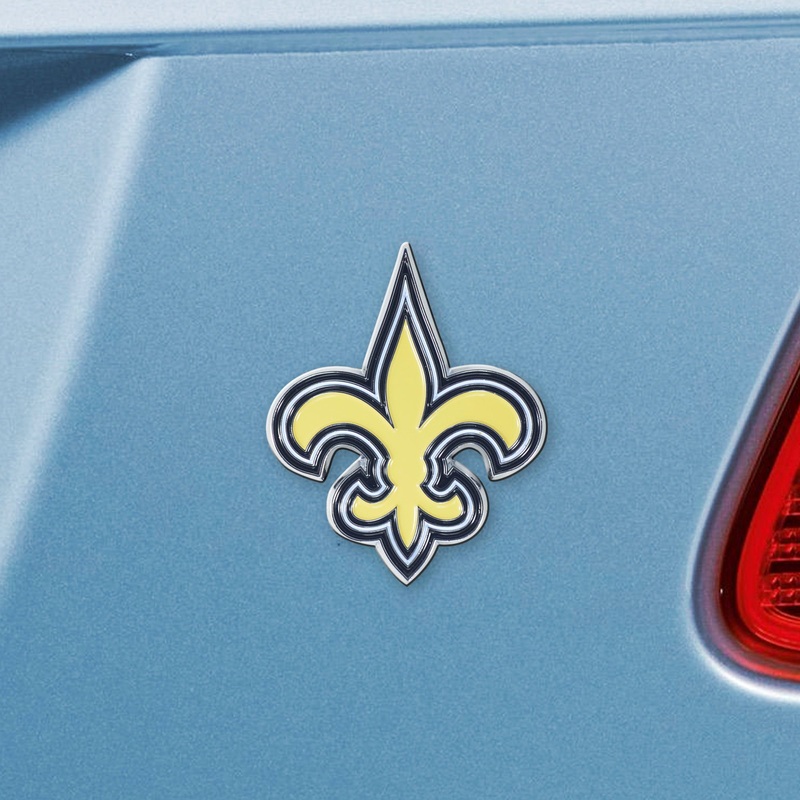 Fanmats New Orleans Saints 3D Color Metal Emblem