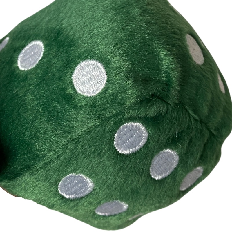 Fanmats New York Jets Team Color Fuzzy Dice Dcor 3 Set