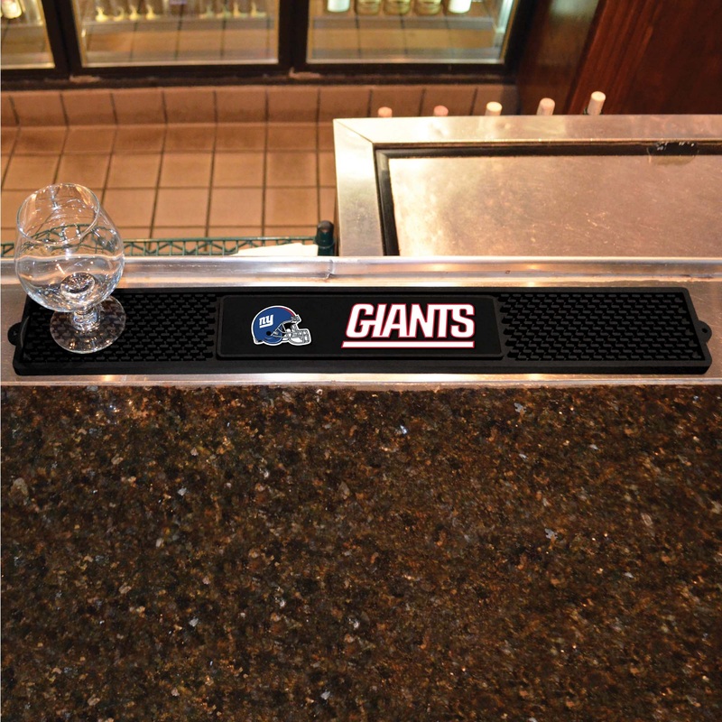 Fanmats New York Giants Bar Drink Mat – 3.25 x 24