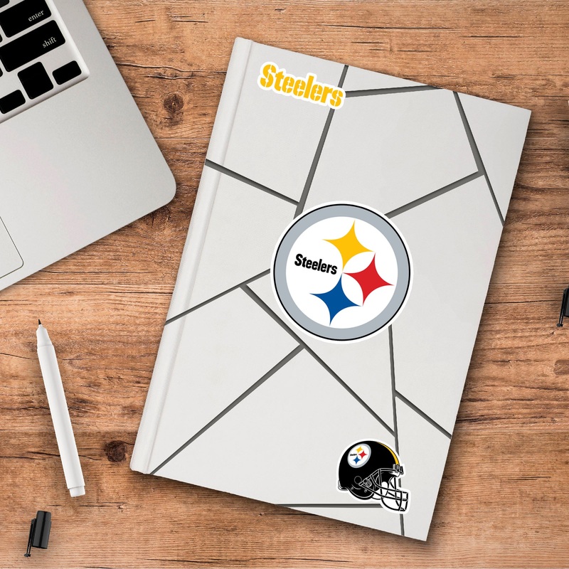 Fanmats Pittsburgh Steelers 3 Piece Decal Sticker Set