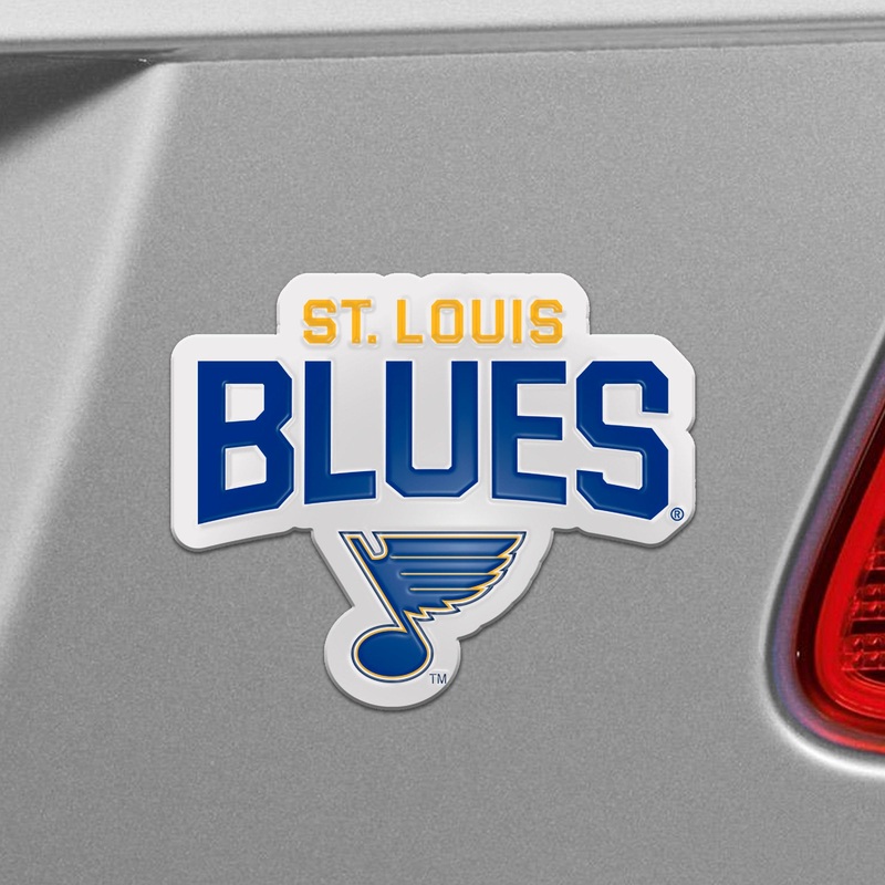 Fanmats St. Louis Blues Heavy Duty Aluminum Embossed Color Emblem
