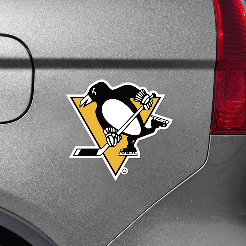 Fanmats Pittsburgh Penguins Large Team Logo Magnet 8.7 x 8.3