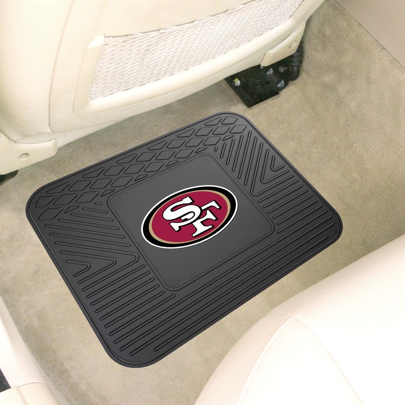 Fanmats San Francisco 49ers Back Seat Car Utility Mat – 14 x 17