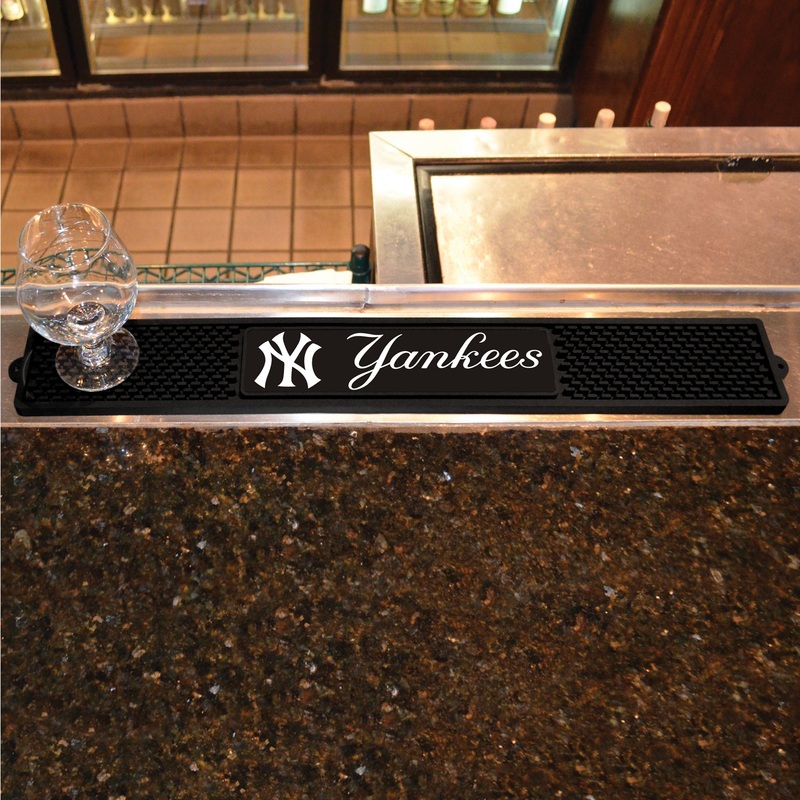 Fanmats New York Yankees Bar Drink Mat – 3.25 x 24