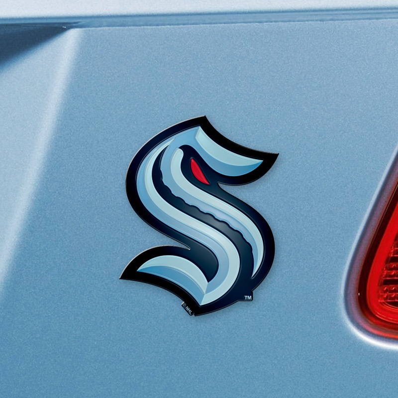Fanmats Seattle Kraken 3D Color Metal Emblem
