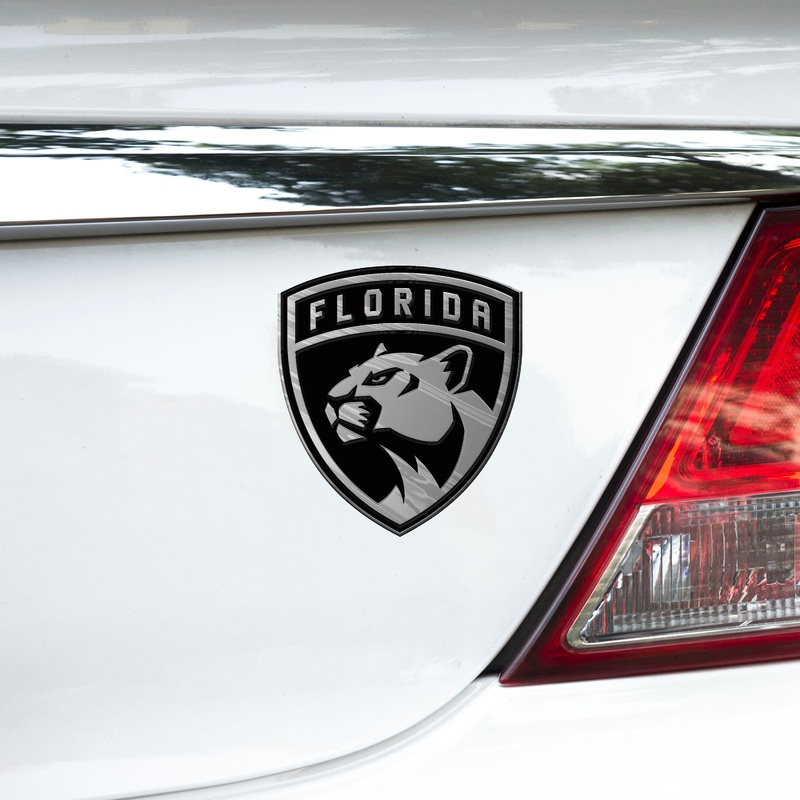 Fanmats Florida Panthers Molded Chrome Plastic Emblem