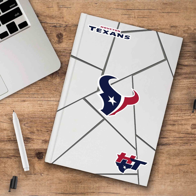 Fanmats Houston Texans 3 Piece Decal Sticker Set