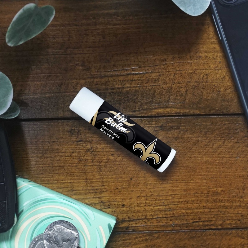 Fanmats New Orleans Saints Smooth Mint SPF 15 Lip Balm