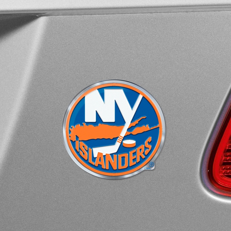 Fanmats New York Islanders Heavy Duty Aluminum Embossed Color Emblem