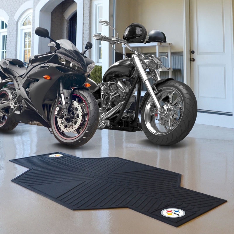 Fanmats Pittsburgh Steelers Motorcycle Mat