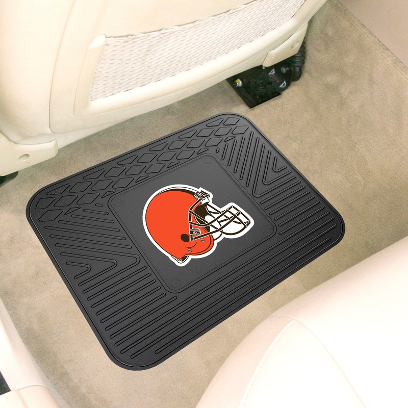 Fanmats Cleveland Browns Back Seat Car Utility Mat – 14 x 17