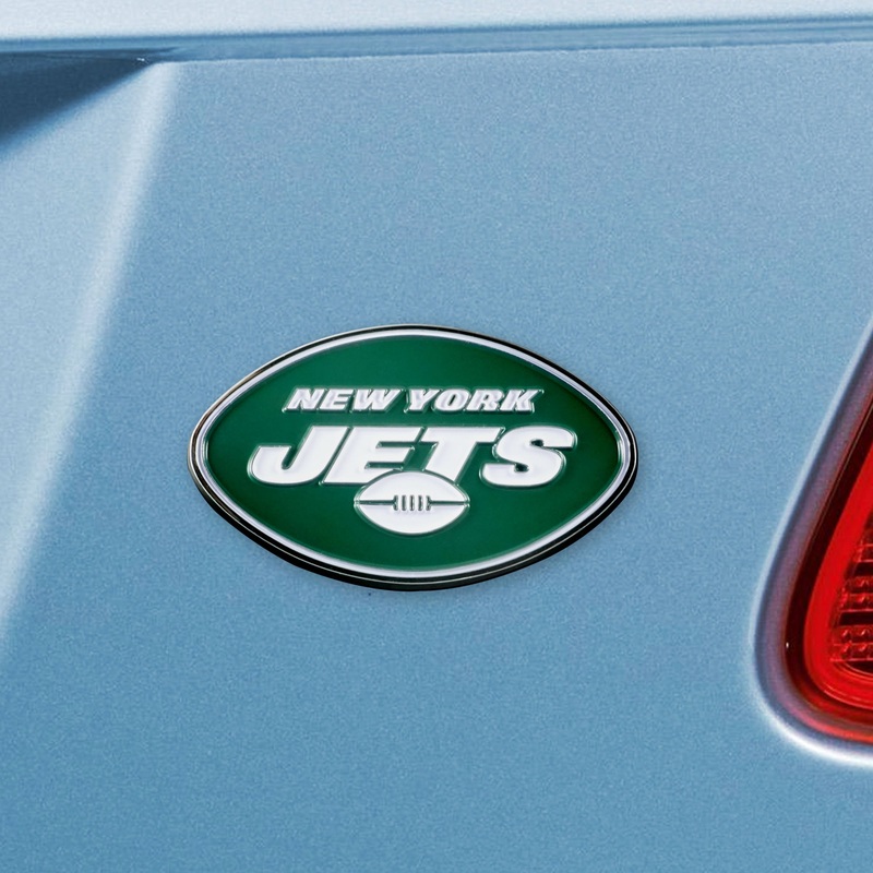 Fanmats New York Jets 3D Color Metal Emblem