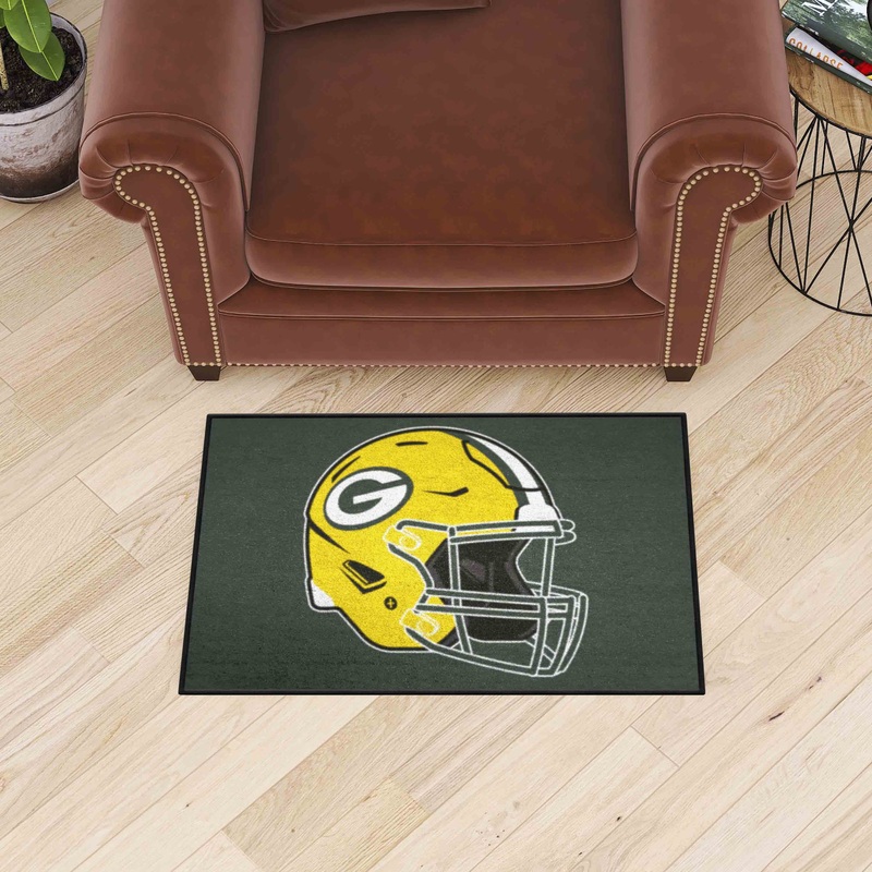 Fanmats Green Bay Packers Starter Mat Accent Rug – 19 x 30, Helmet Logo