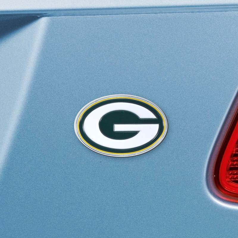 Fanmats Green Bay Packers 3D Color Metal Emblem