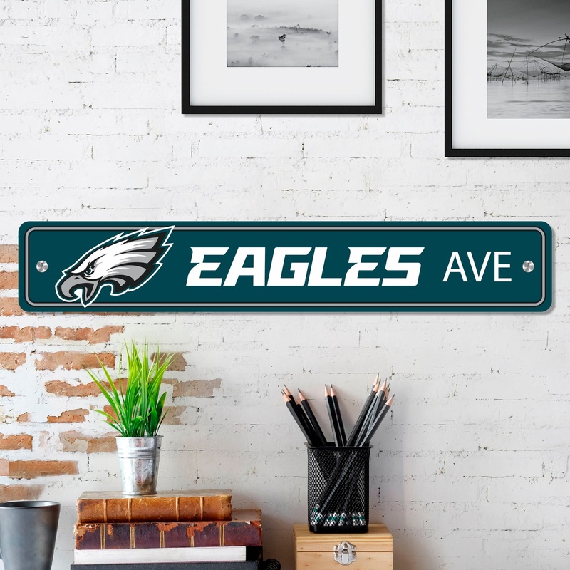 Fanmats Philadelphia Eagles Team Color Street Sign 4 X 24 Lightweight