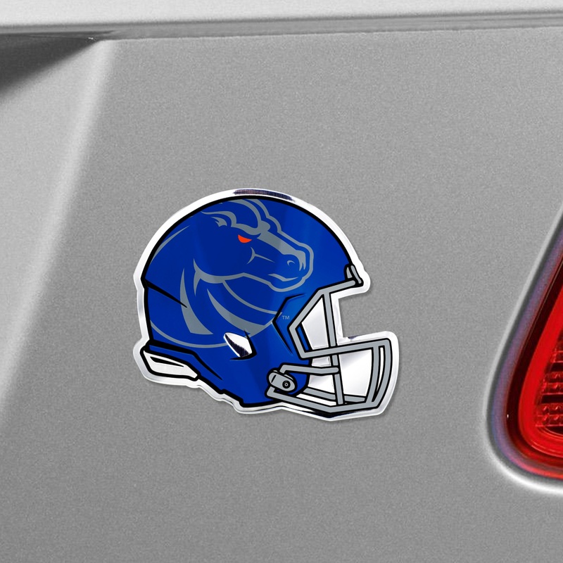 Fanmats Boise State Broncos Heavy Duty Aluminium Helmet Emblem