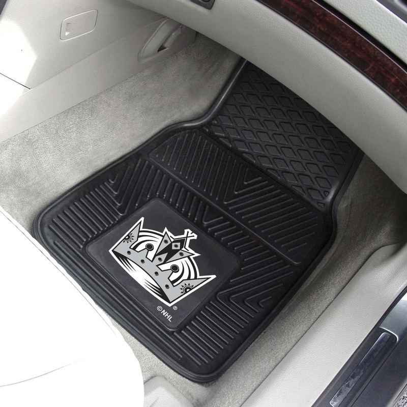 Fanmats Los Angeles Kings Heavy Duty Car Mat Set – 2 Pieces