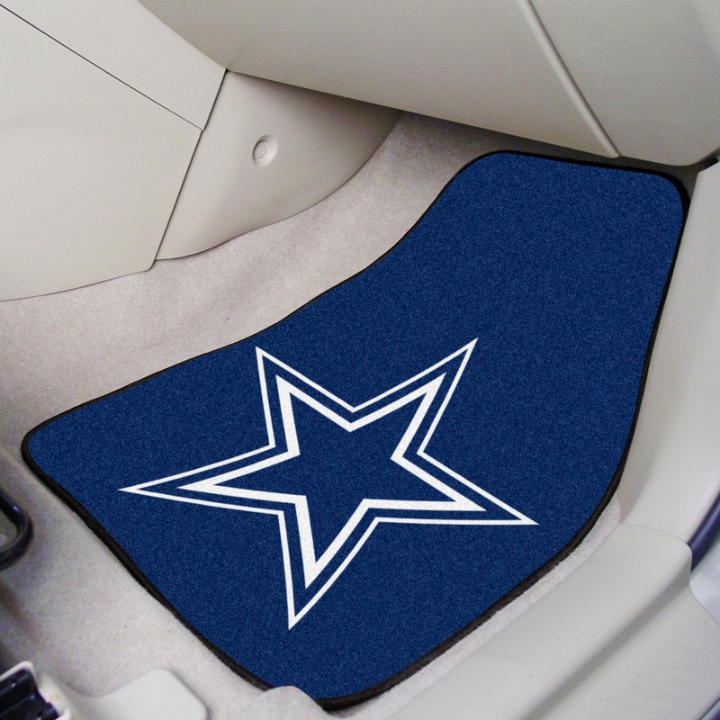Fanmats Dallas Cowboys Front Carpet Car Mat Set – 2 Pieces
