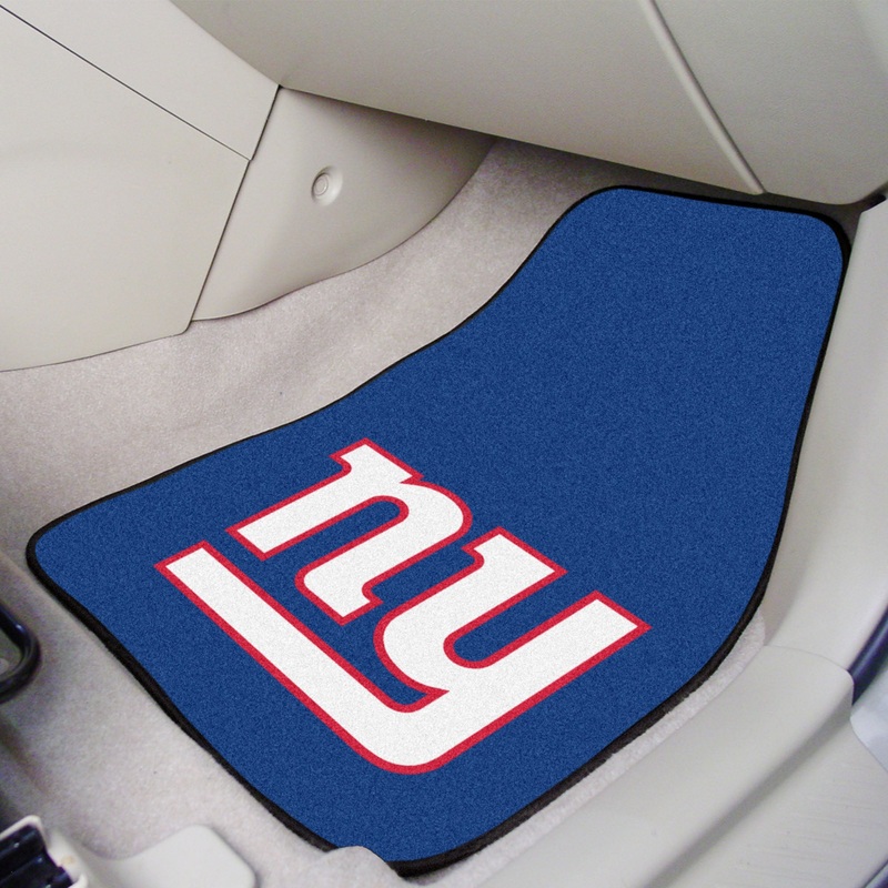 Fanmats New York Giants Front Carpet Car Mat Set – 2 Pieces