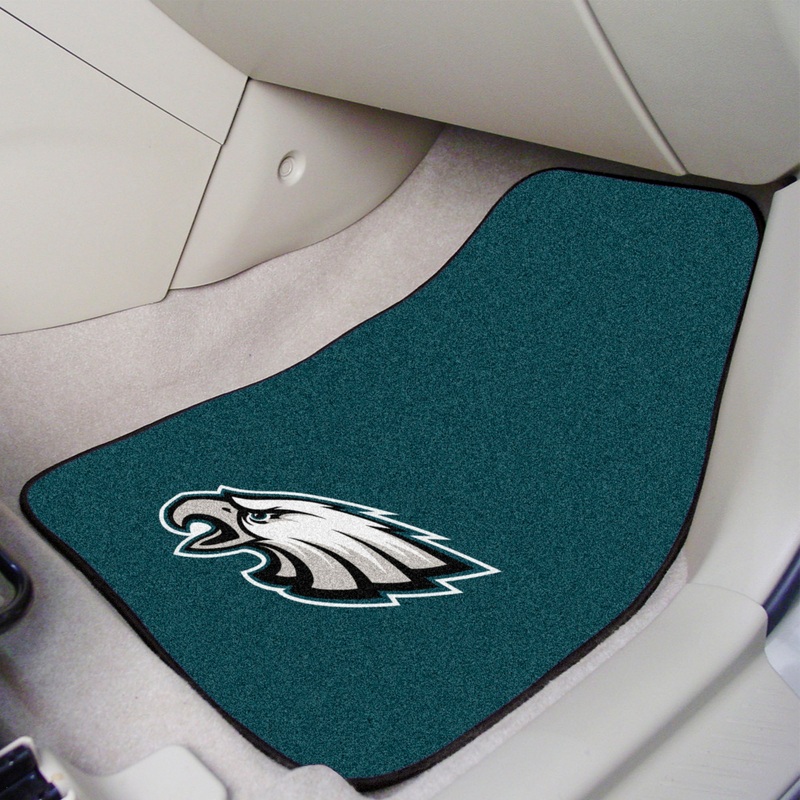 Fanmats Philadelphia Eagles Front Carpet Car Mat Set – 2 Pieces