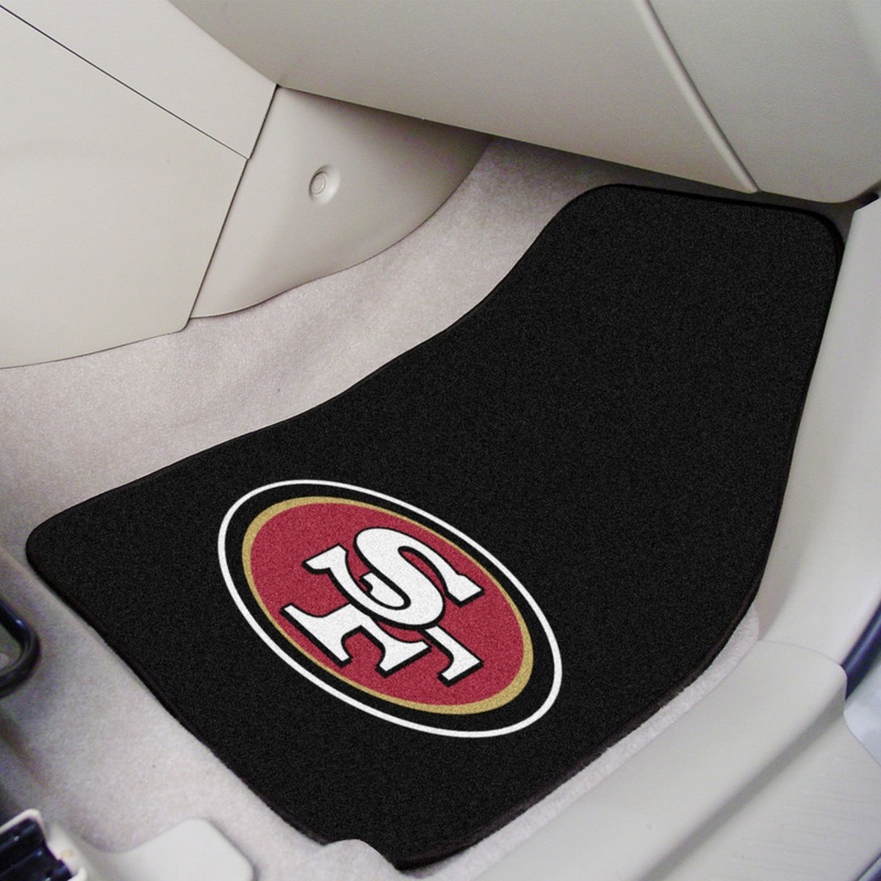 Fanmats San Francisco 49ers Front Carpet Car Mat Set – 2 Pieces