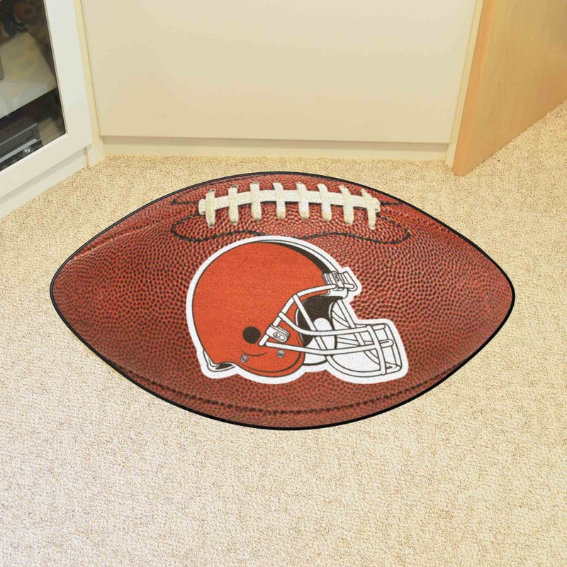Fanmats Cleveland Browns Football Rug – 20.5 x 32.5