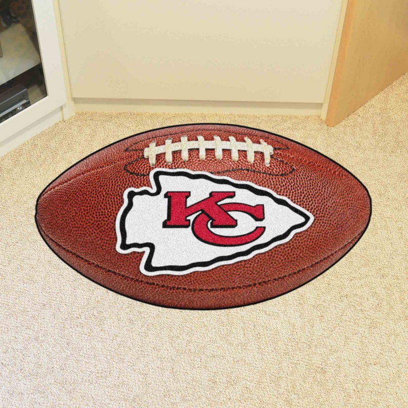 Fanmats Kansas City Chiefs Football Rug – 20.5 x 32.5