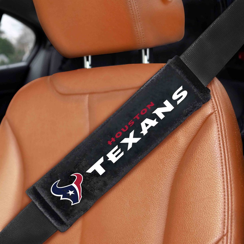 Fanmats Houston Texans Embroidered Seatbelt Pad – 2 Pieces