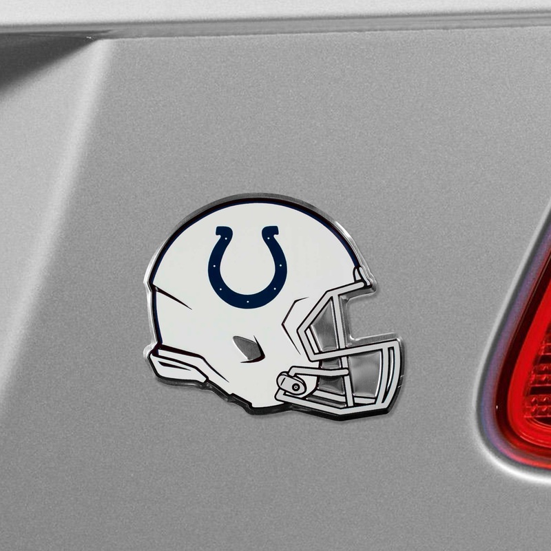 Fanmats Indianapolis Colts Heavy Duty Aluminium Helmet Emblem
