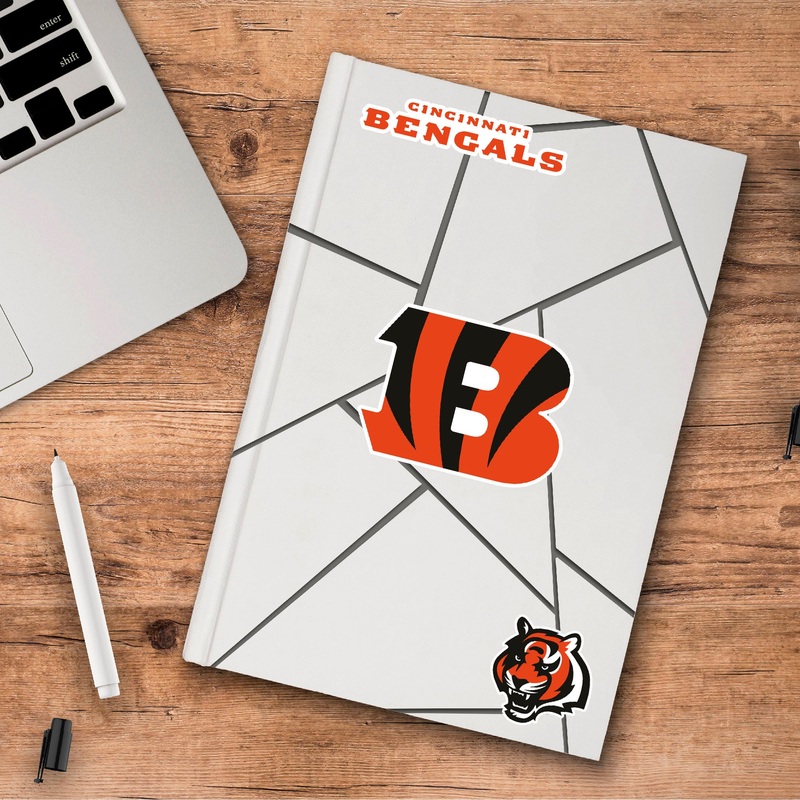 Fanmats Cincinnati Bengals 3 Piece Decal Sticker Set