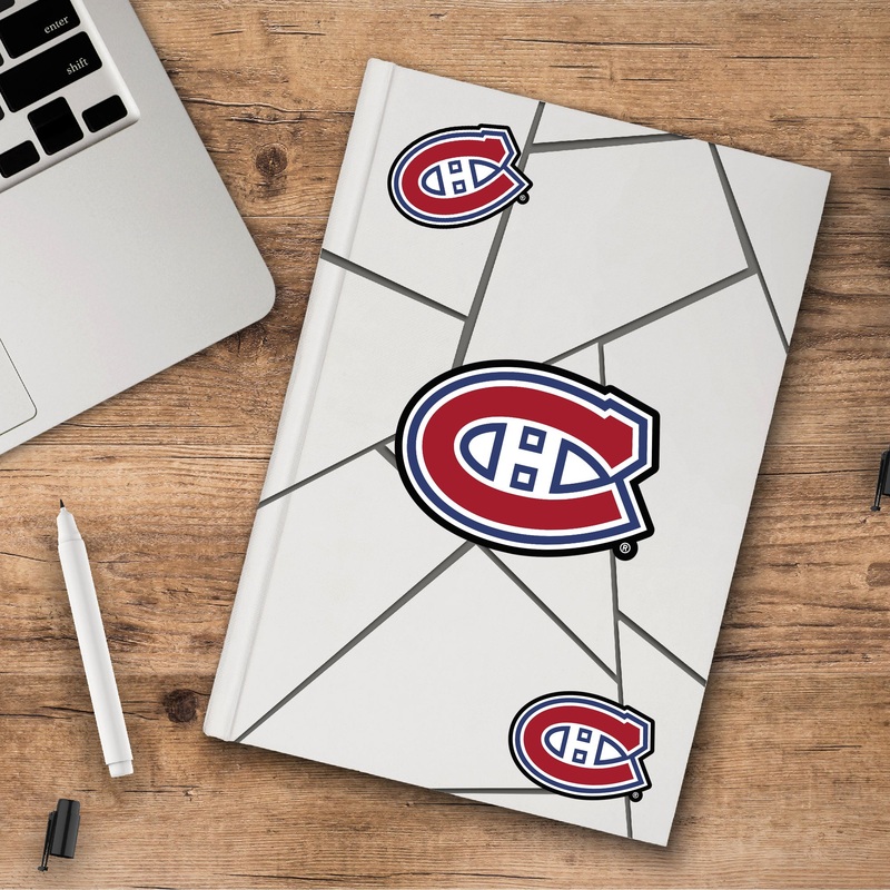 Fanmats Montreal Canadiens 3 Piece Decal Sticker Set