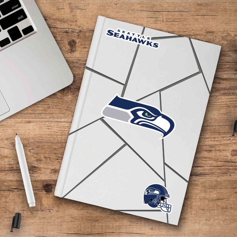 Fanmats Seattle Seahawks 3 Piece Decal Sticker Set