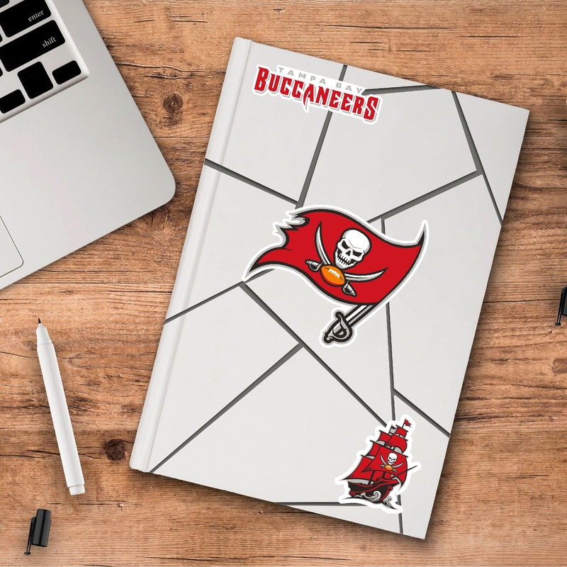 Fanmats Tampa Bay Buccaneers 3 Piece Decal Sticker Set