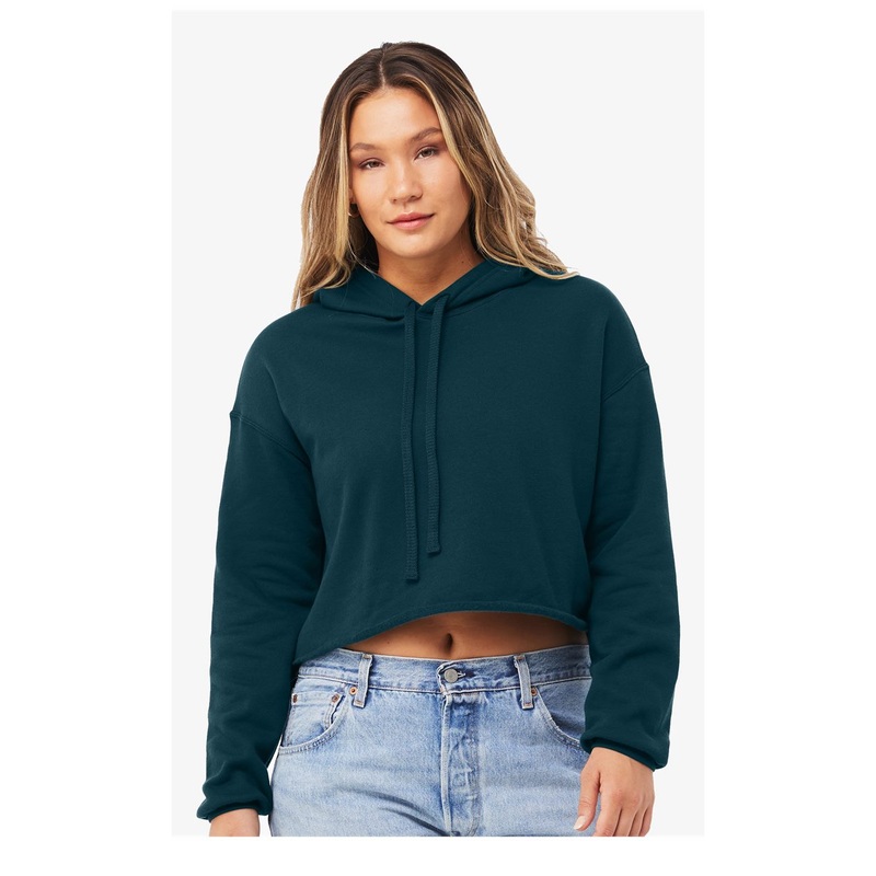 BELLA + CANVAS Women’s Crop Fleece Hoodie