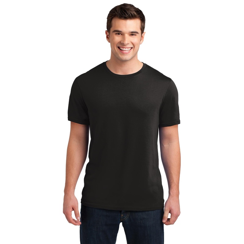 District Young Mens Soft Wash Crew Tee. DT4000