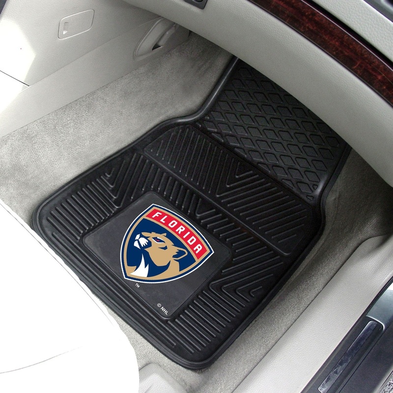 Fanmats Florida Panthers Heavy Duty Car Mat Set – 2 Pieces