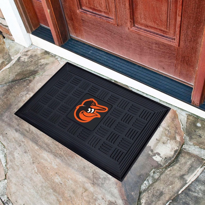 Fanmats Baltimore Orioles Heavy Duty Vinyl Medallion Door Mat – 19.5 x 31