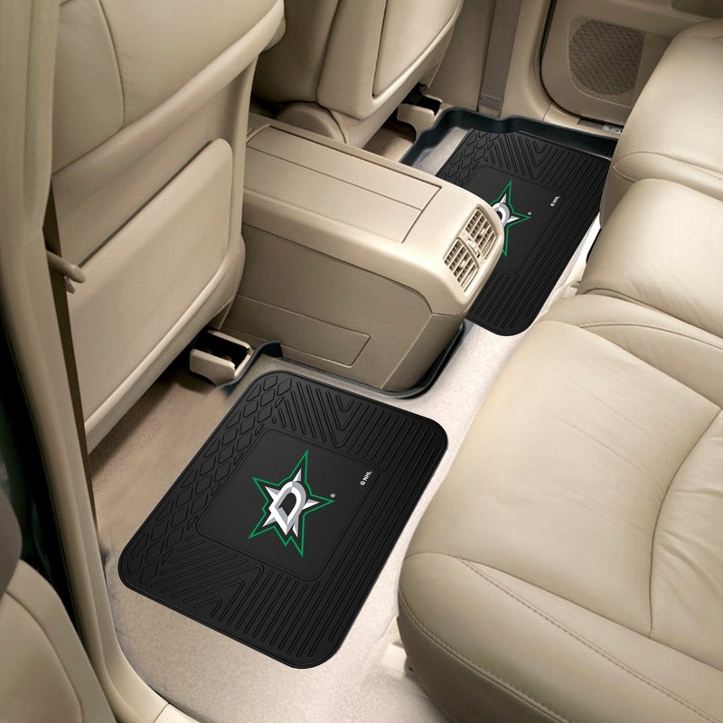 Fanmats Dallas Stars Back Seat Car Utility Mats – 2 Piece Set