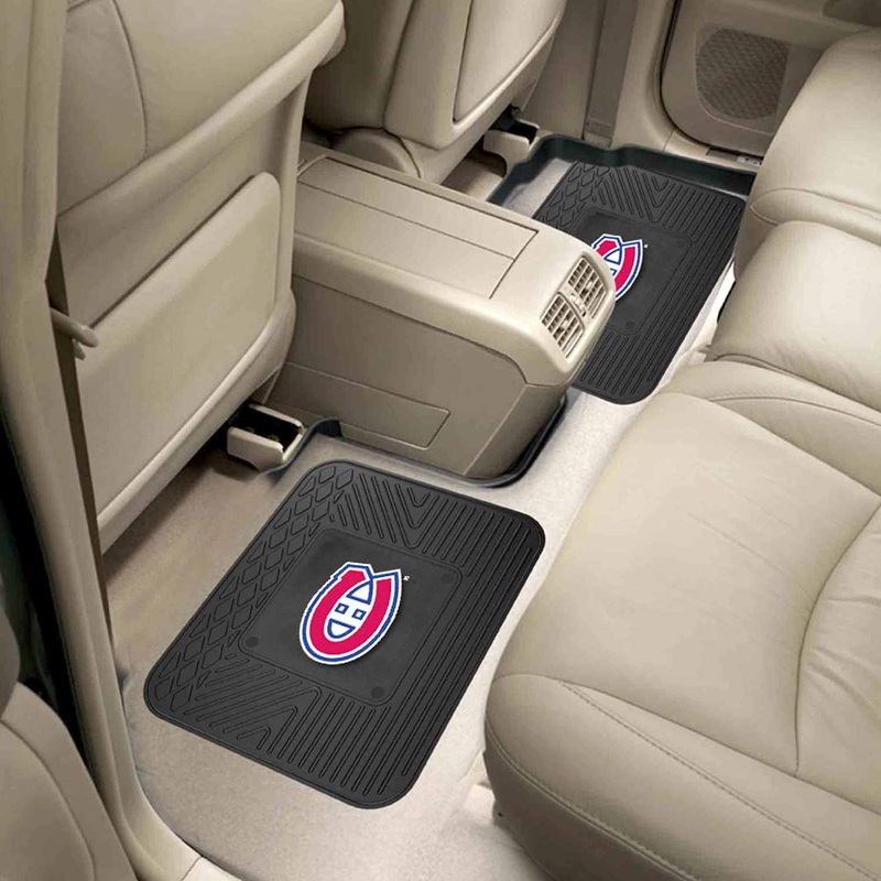 Fanmats Montreal Canadiens Back Seat Car Utility Mats – 2 Piece Set