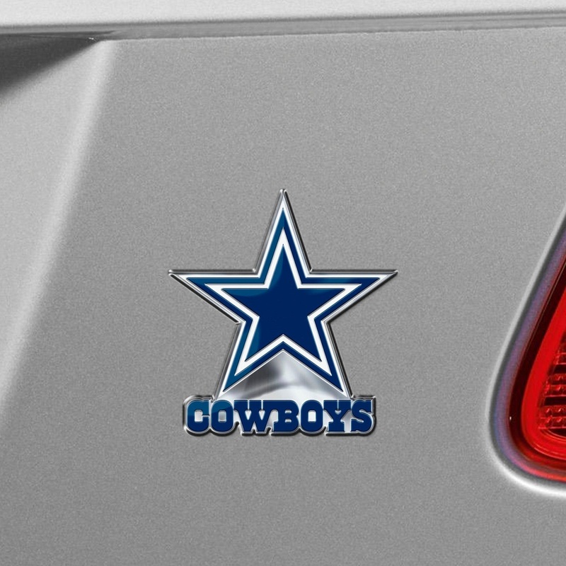 Fanmats Dallas Cowboys Heavy Duty Aluminum Embossed Color Emblem – Alternate