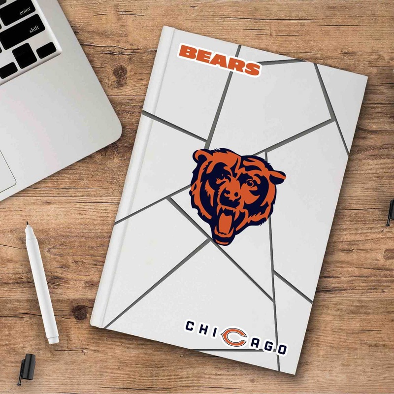 Fanmats Chicago Bears 3 Piece Decal Sticker Set